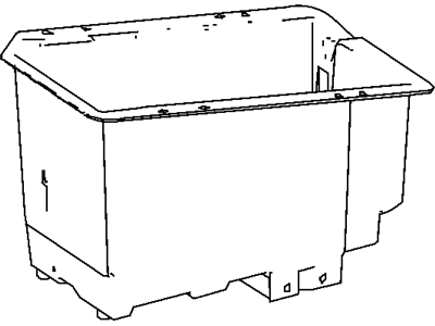 Dodge Sprinter 2500 Battery Tray - 68006357AA