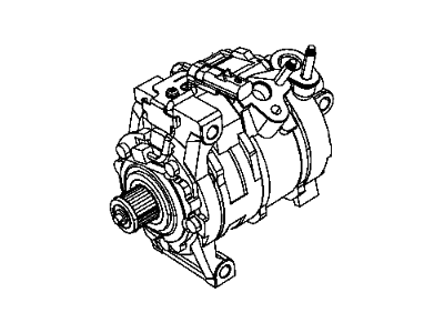 Dodge Charger A/C Compressor - 2AMA1418AA