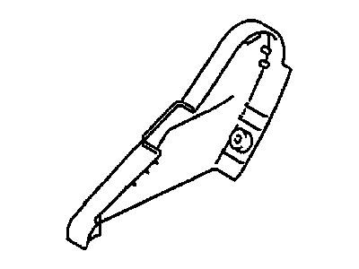 Chrysler MR641422 COVER Front Seat Hinge