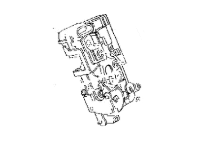 Dodge Viper Door Latch Assembly - 4643034
