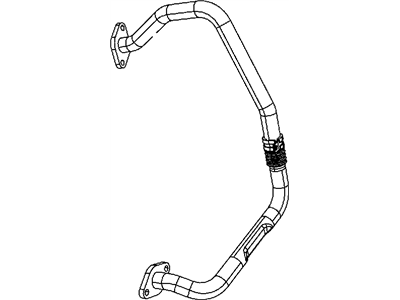 Dodge 5162048AA TUBE EGR