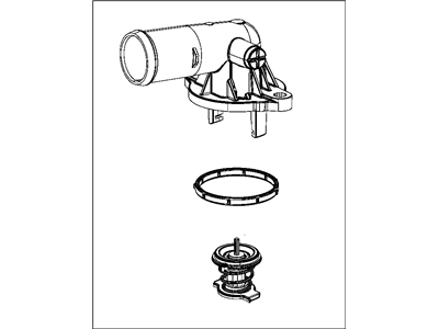 Ram 5184570AH HOUSING Thermostat