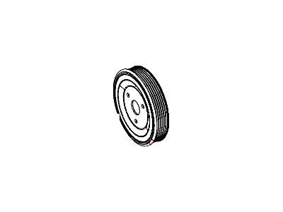 Dodge 68071969AA PULLEY Water Pump
