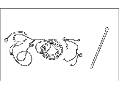 Mopar 82208709AD Wiring Kit Trailer Tow-4 Way