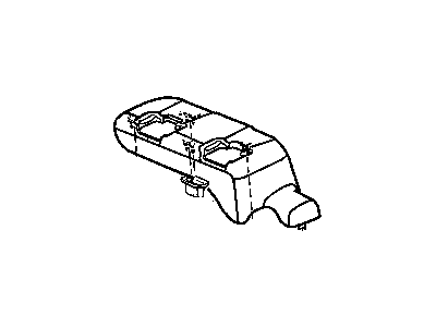 Chrysler TK87BD5AF BEZEL Seat Pivot