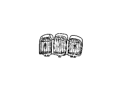 Mopar 5019882AA Outlet A/C & Heater W/Ir Sensor & Harness