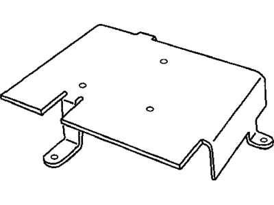 Chrysler 56043299AA BRACKET Satellite Receiver