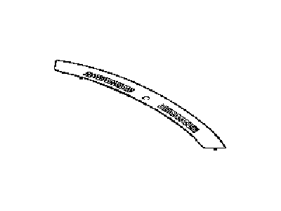Dodge XB34XDVAA GRILLE Defroster