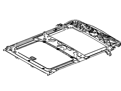Chrysler 5101844AA BRACE WATER TROUGH