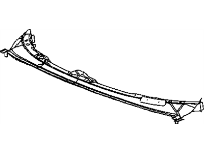 Mopar 5112871AE Plenum Panel, Front Upper