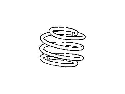 2004 Chrysler Pacifica Coil Springs - 4862005AA