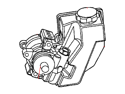 Jeep 52089300AB PUMP Power Steering