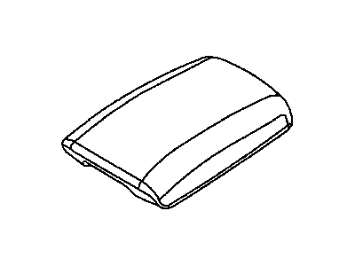 Jeep WD591DHAB LID Floor Console Bin