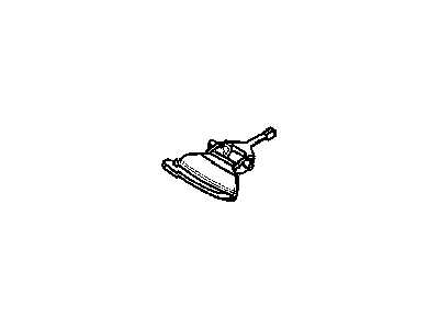 Jeep 5072905AA LATCH Console Lock