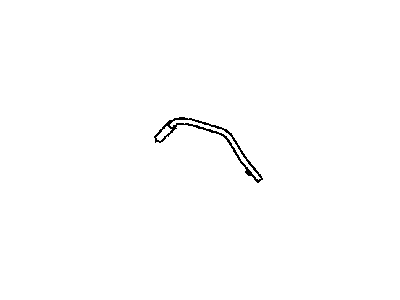Chrysler 4719977AE TUBE Sunroof Drain Rear Left