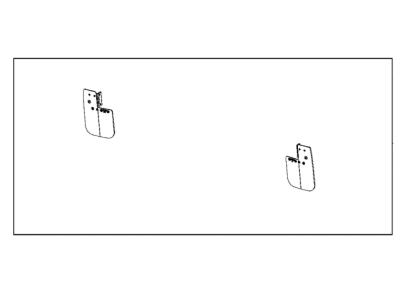 Mopar 82213967 Guard Kit Splash Flat Front