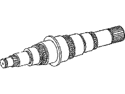 Ram 5142823AA SHAFT Output