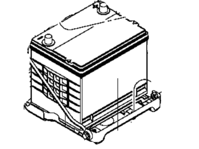 Dodge BA86F540AA BATTERY Storage