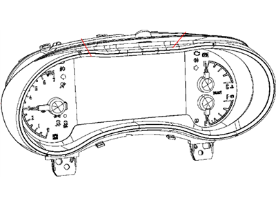 Dodge Durango Speedometer - 5091310AG