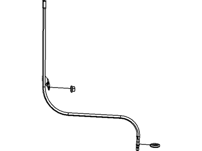 Ram 53021322AF TUBE Engine Oil Indicator