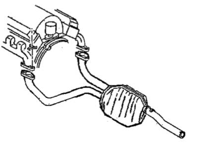 1999 Dodge Ram 3500 Catalytic Converter - E0050505