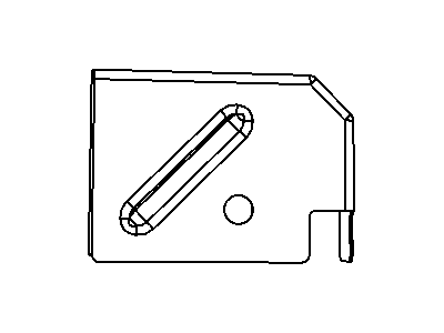 Mopar 52122417AB Heat Shield Engine Mount