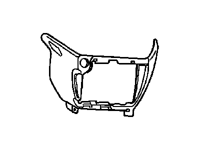 Dodge ZW59BD5AB COVER Instrument Panel Brace