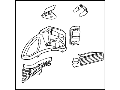 Dodge 5112993AB PANEL Rear Wheelhouse