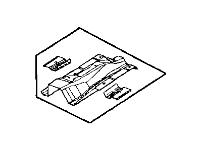 Chrysler 5054651AD REINFORCEMENT Tunnel
