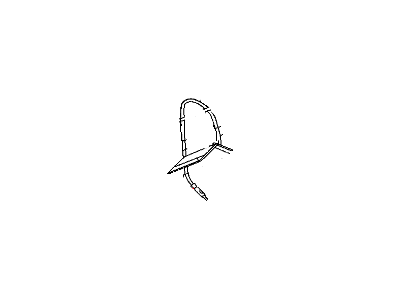 Chrysler 56043184AE ANTENNA Base Cable And Bracket