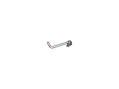 Mopar 5104002AA Hose Fuel Filter
