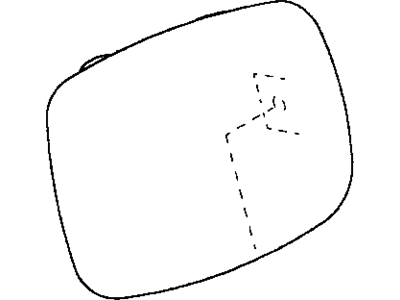 Dodge MB959445 DOOR Fuel Fill