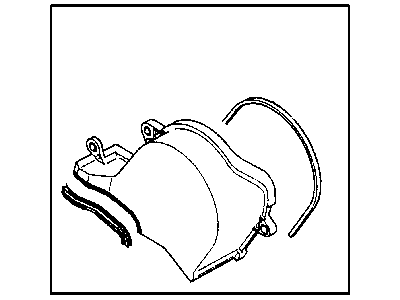 Chrysler MD356729 COVER Timing Belt