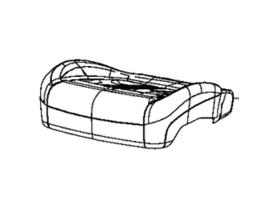 Chrysler 5SK06DX9AC Cover - Front Seat Cushion