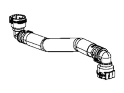 Jeep 68319565AB HOSE Coolant Bottle Outlet