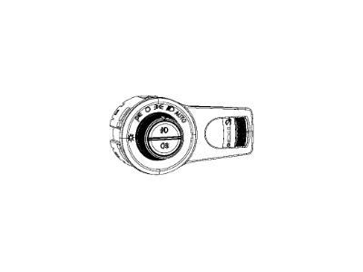 Jeep Headlight Switch - 68155995AC