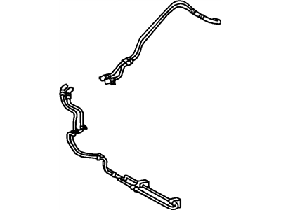 Jeep Compass Power Steering Hose - 5105789AD