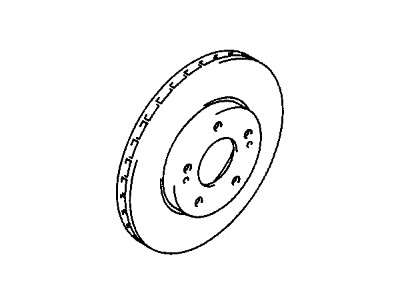 2004 Chrysler Sebring Brake Disc - V5010054AA
