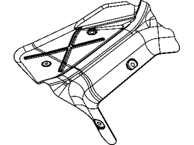 Chrysler 5085717AB SHIELD Fuel Tank Heat