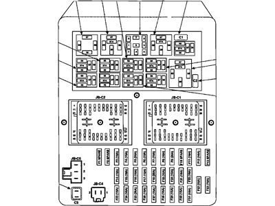 Jeep Grand Cherokee Relay Block - 5018536AA