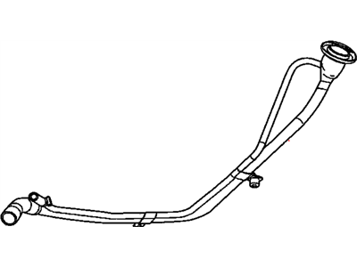 2004 Dodge Durango Fuel Filler Neck - 52000428AB