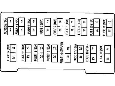 Dodge ATM5 FUSE Mini 5 Amp, Tan