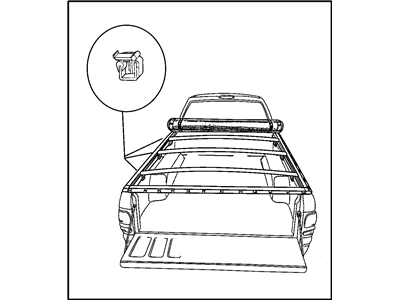 Dodge 82208692 COVER KIT Tonneau