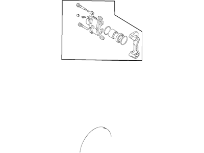 Chrysler MB928410 CALIPER Disc Brake
