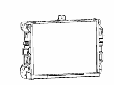 Ram 68331635AD RADIO MULTI Media