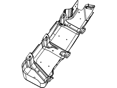Jeep 52059743AJ SKID PLATE Fuel Tank