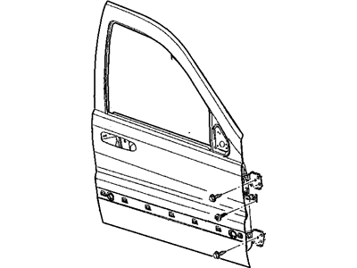 Jeep 55396543AC DOOR Front