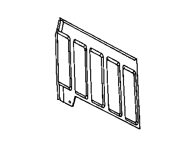 Dodge 55275107 PANEL Cab Back