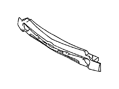 Chrysler MR957871 CORE Front Bumper
