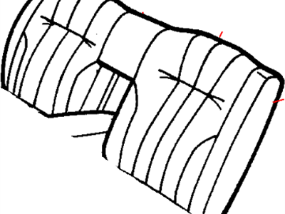 2003 Chrysler Concorde Seat Cover - XY511DVAA